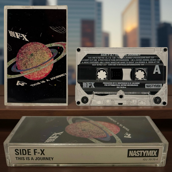 •SIDE F-X - THIS IS A JOURNEY• ~1990 OG PRESSINGS~ (CASSETTE TAPE)