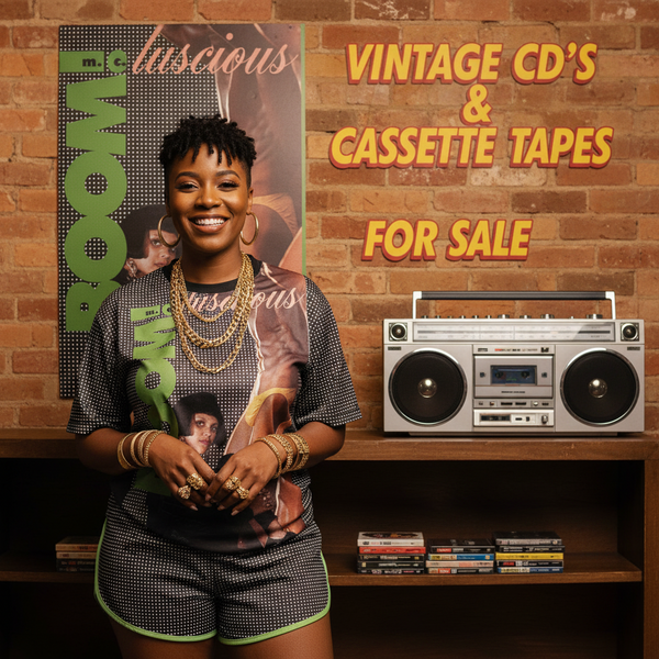 •M.C. LUSCIOUS ~ “BOOM”!• ~1992 OG PRESSING~ (CASSETTE TAPE) (1)