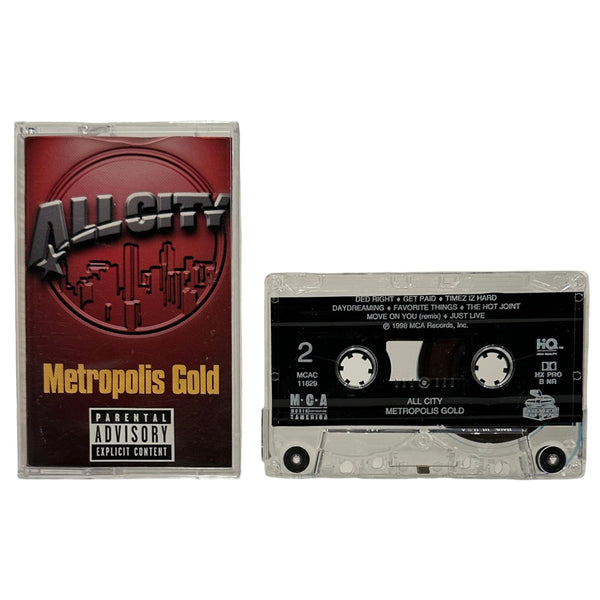 •METROPOLIS GOLD - METROPOLIS GOLD• ~1998 OG PRESSINGS~ (CD & CASSETTE TAPE)