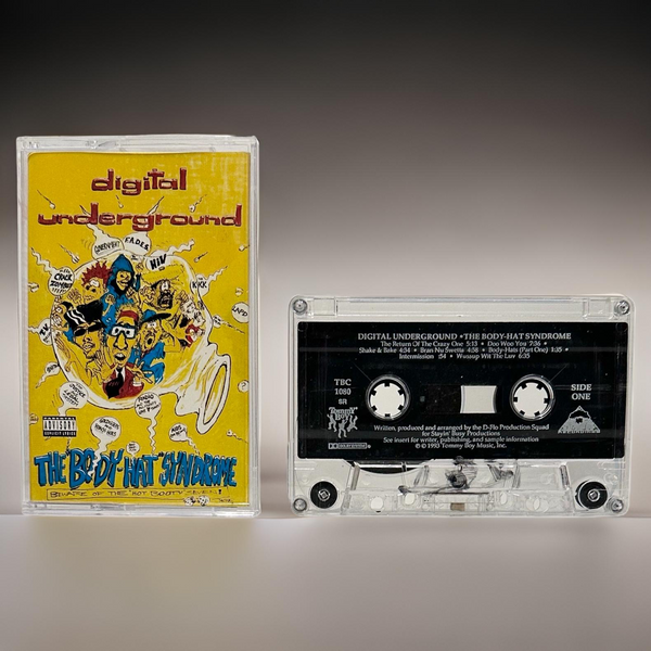 •DIGITAL UNDERGROUND - THE BODY-HAT SYNDROME• ~1993 OG PRESSING~ (CASSETTE TAPE) (1)