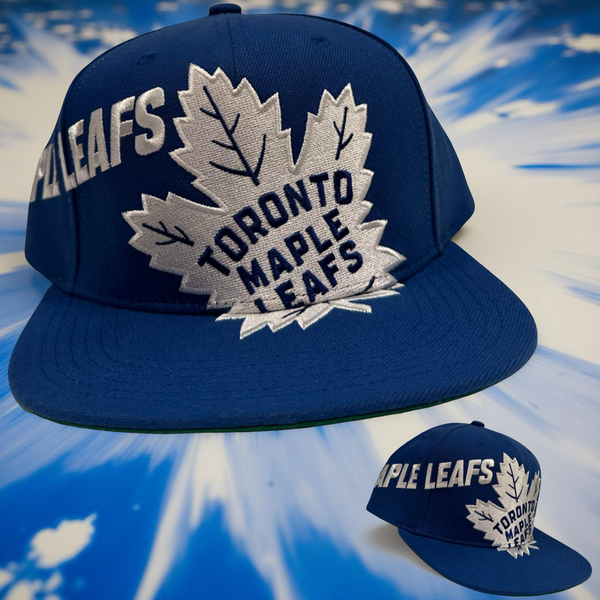 *Toronto Maple Leafs* snapback hats by Mitchell & Ness