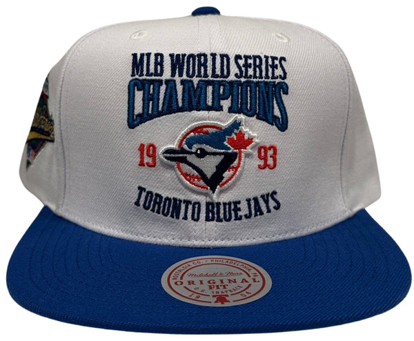 *Toronto Blue Jays* ~1993 World Series Champions~ snapback hats by Mitchell & Ness