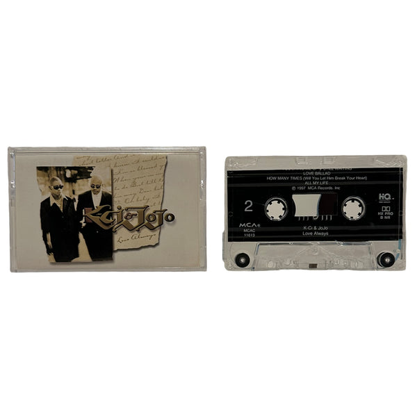 •K-CI & JOJO - LOVE ALWAYS• ~1997 OG PRESSINGS~ (CASSETTE TAPE)