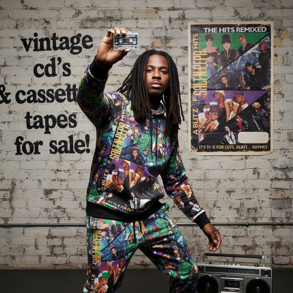 •SALT-N-PEPA - A BLITZ OF SALT-N-PEP HITS - THE HITS REMIXED• ~1990 OG PRESSING~ (CASSETTE TAPE)