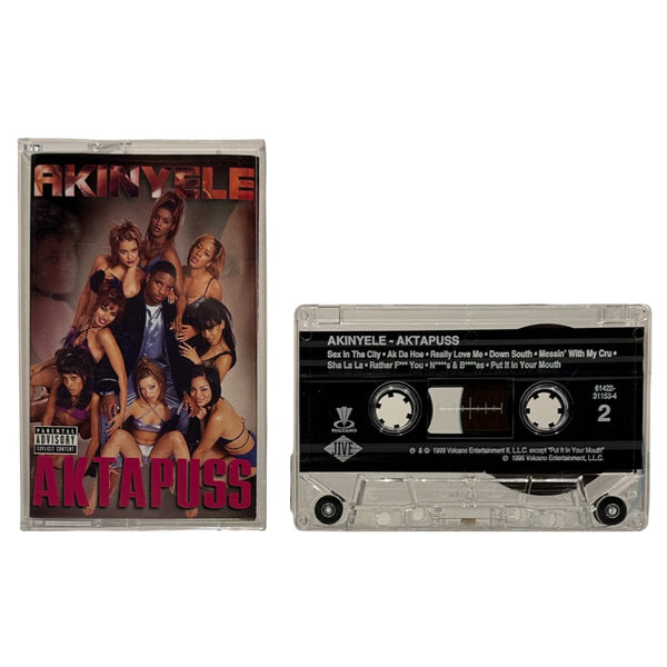 •AKINYELE - AKTAPUSS• ~1999 OG PRESSING~ (CASSETTE TAPE)