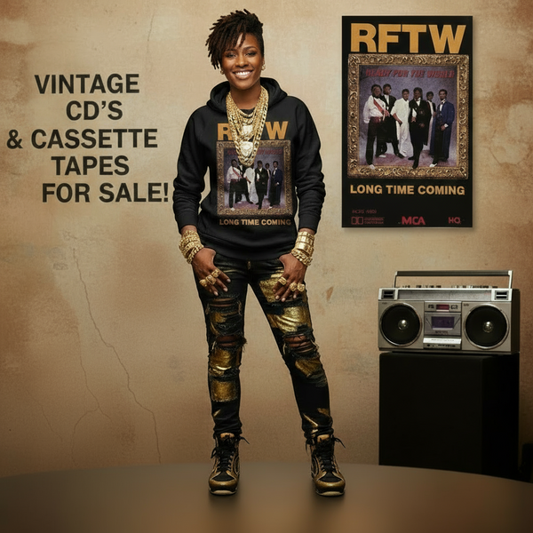 •READY FOR THE WORLD - LONG TIME COMING• ~1986 OG PRESSING~ (CASSETTE TAPE)