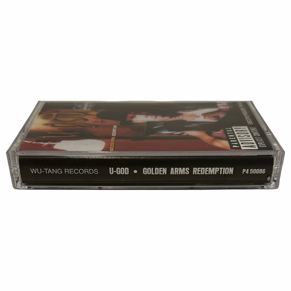 •U-GOD - GOLDEN ARMS REDEMPTION• ~1999 OG PRESSINGS~ (CD & CASSETTE TAPE) (TAPE POPPED)