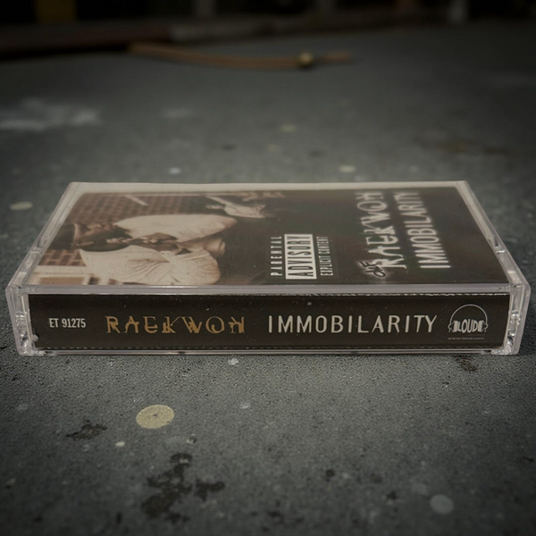 •CHEF RAEKWON - IMMOBILARITY• ~1999 OG CANADIAN PRESSING~ (CASSETTE TAPE)