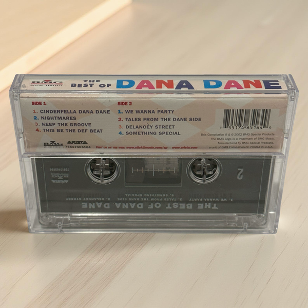 •DANA DANE - THE BEST OF• ~2002 OG PRESSING~ (CASSETTE TAPE)