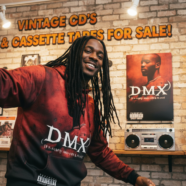 •DMX ~ IT’S DARK AND HELL IS HOT• ~1998 OG PRESSING~ (CASSETTE TAPE)