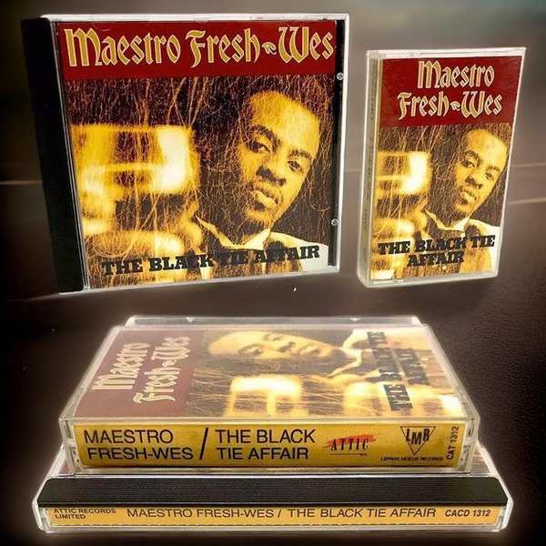•MAESTRO FRESH-WES - THE BLACK TIE AFFAIR• (1991) (CASSETTE & CD AVAILABLE) (ORIGINAL PRESSINGS)