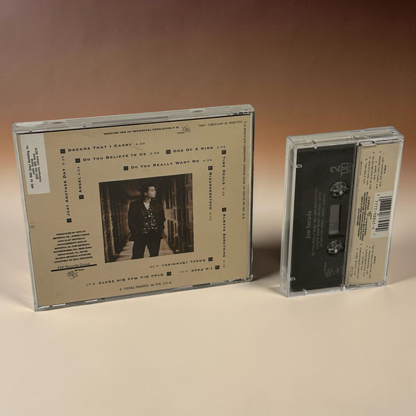 •JON SECADA ~ JON SECADA• ~1992 OG CANADIAN PRESSINGS~ (CD & CASSETTE TAPE)