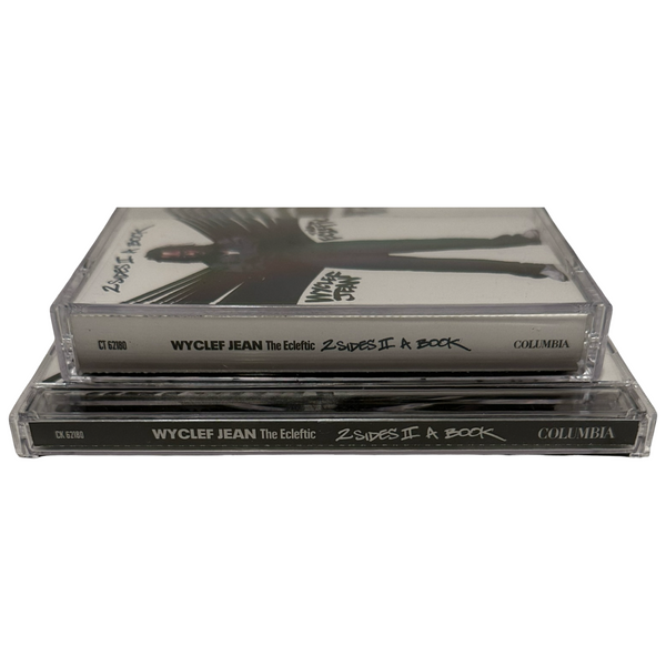•WYCLEF JEAN - THE ECLEFTIC: 2 SIDES II A BOOK• ~2000 OG PRESSINGS~ (CD & CASSETTE TAPE)