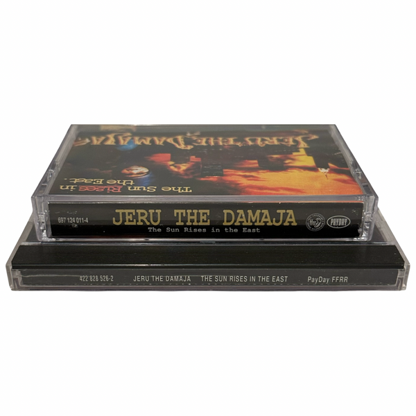 •JERU THE DAMAJA - THE SUN RISES IN THE EAST• ~1994 OG PRESSINGS~ (CD & CASSETTE TAPE)