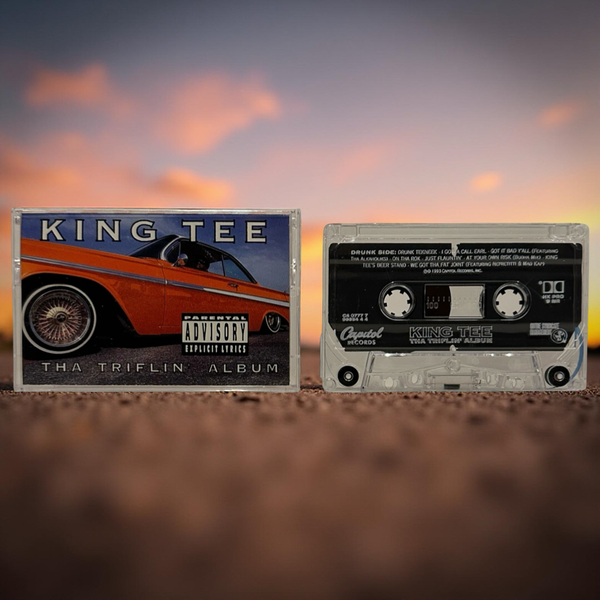 •KING TEE - THA TRIFLIN’ ALBUM• ~1993 OG PRESSING~ (CASSETTE TAPE)