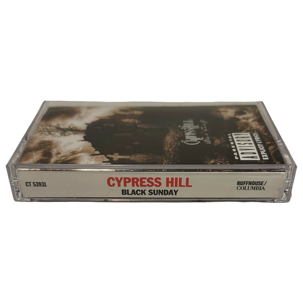 •CYPRESS HILL - BLACK SUNDAY• ~1993 OG CANADIAN PRESSING~ (CASSETTE TAPE)
