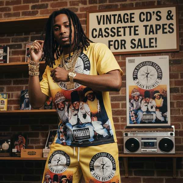 •POOR RIGHTEOUS TEACHERS - BLACK BUSINESS• ~1993 OG PRESSING~ (CASSETTE TAPE)