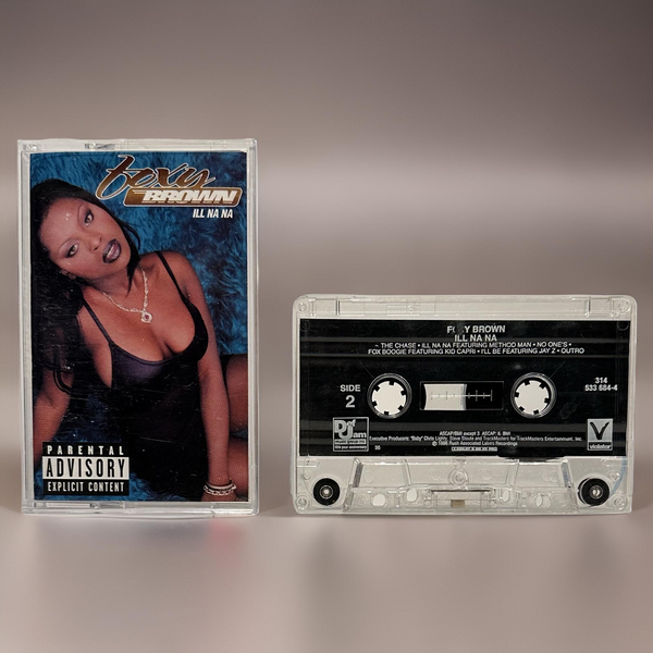 •FOXY BROWN ~ ILL NA NA• ~1996 OG PRESSING~ (CASSETTE TAPE) (1)