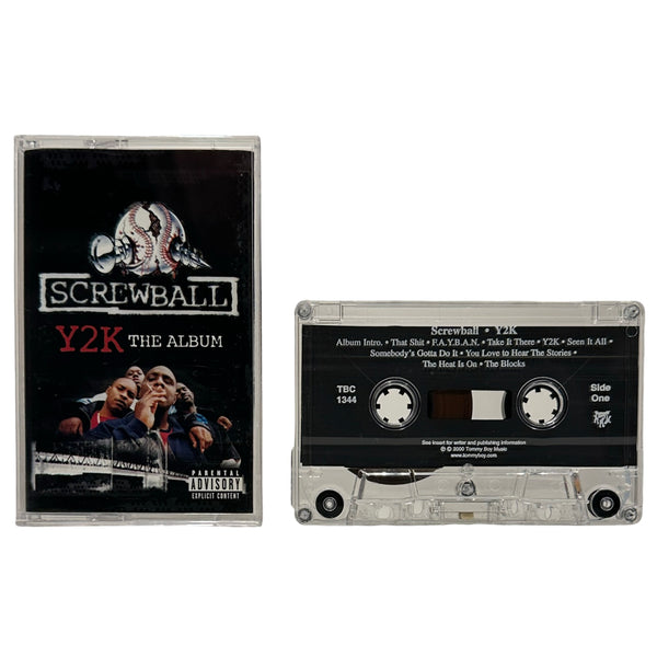 •SCREWBALL - Y2K THE ALBUM• ~2000 OG PRESSINGS~ (CD & CASSETTE TAPE)