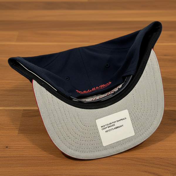 *ATLANTA BRAVES* Original Fit Snapback Hats by Mitchell & Ness