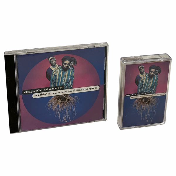 •DIGABLE PLANETS - REACHIN’ (A NEW REFUTATION OF TIME AND SPACE) ~1993 OG PRESSINGS~ (CD & CASSETTE TAPE)