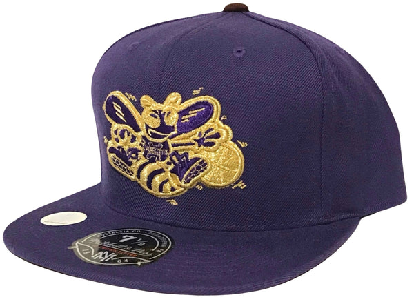 *Charlotte Hornets* fitted hats by Mitchell & Ness