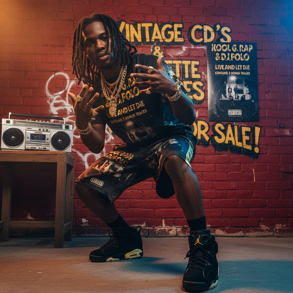 •KOOL G. RAP & D.J. POLO ~ LIVE AND LET DIE• ~1992 OG PRESSING~ (CASSETTE TAPE) (1)