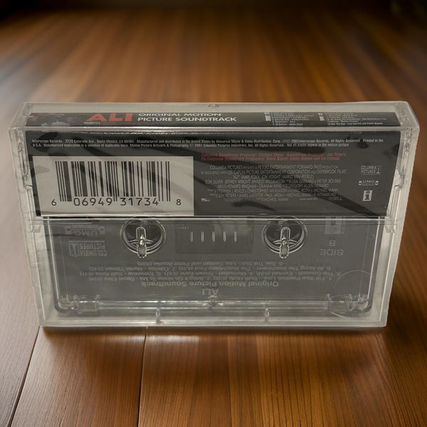 •ALI ~ SOUNDTRACK• ~2001 OG PRESSING~ (CASSETTE TAPE)