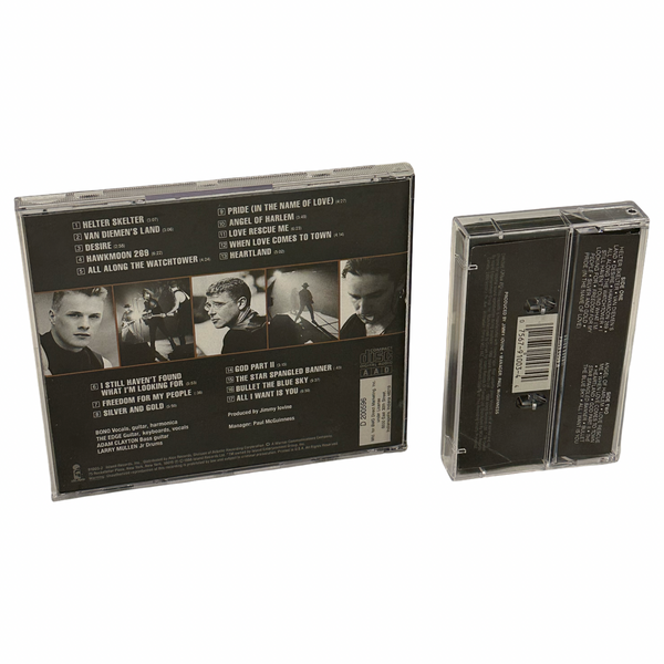 •U2 - RATTLE & HUM• ~1988 OG CANADIAN PRESSINGS~ (CD & CASSETTE TAPE)