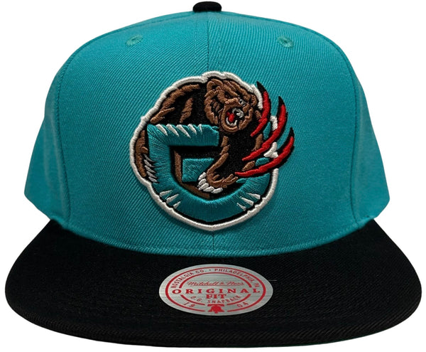 *Vancouver Grizzlies* (Aqua-Black) snapback hats by Mitchell & Ness