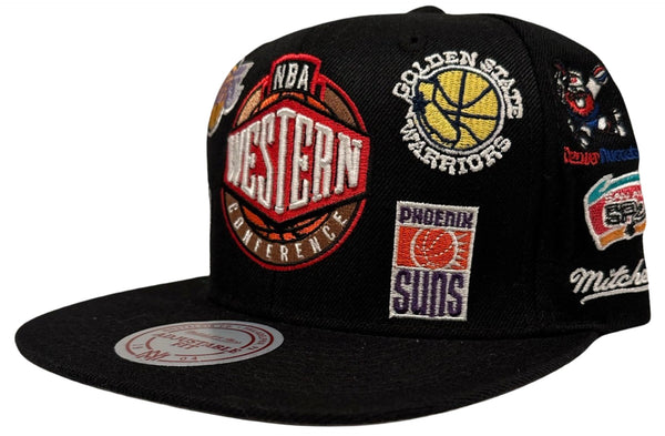 *NBA Western Conference* snapback hats by Mitchell & Ness