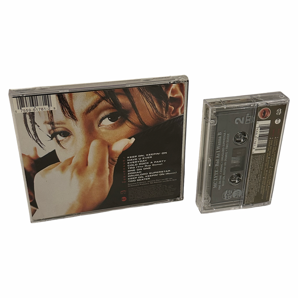 •MC LYTE - BAD AS I WANNA BE• ~1996 OG PRESSINGS~ (CD & CASSETTE TAPE)