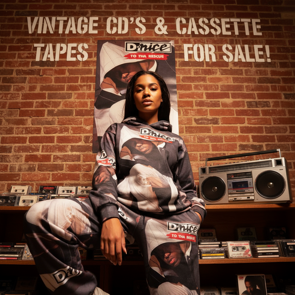 •D-NICE - TO THA RESCUE• ~1991 OG PRESSING~ (CASSETTE TAPE)