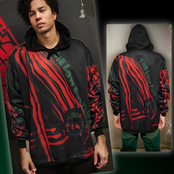 ^LOW END THEORY^ 1991 ALBUM COVER PULLOVER HOODIE (FLEECE LINED)