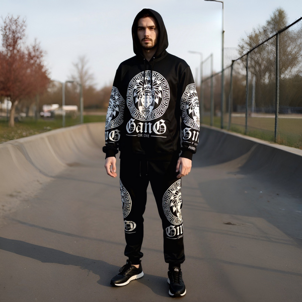 *CHIEF V3R$@C3* ~GANG OR DIE~ JOGGER TRACKSUITS (FLEECY SOFT LINED)