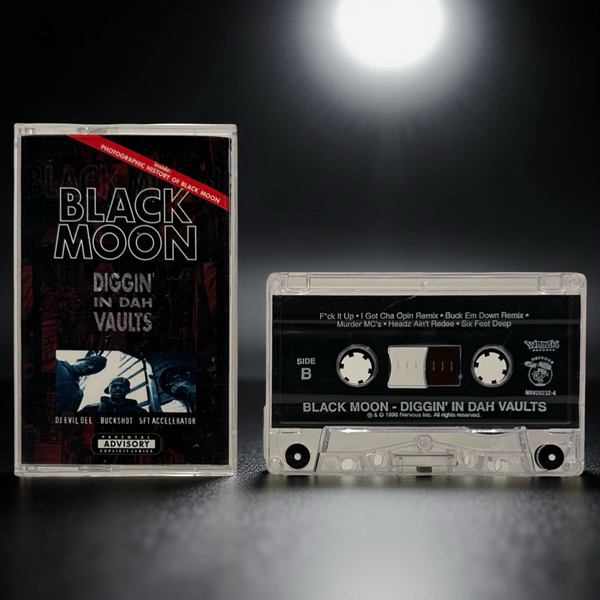 •BLACK MOON - DIGGIN’ IN DA VAULTS• ~1996 OG CANADIAN PRESSING~ (CASSETTE TAPE)