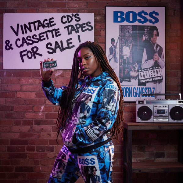 •BOSS ~ BORN GANGSTAZ• (1993 OG PRESSING) (CASSETTE TAPE) (2)