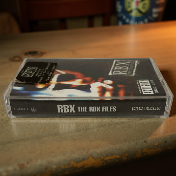 •RBX - THE RBX FILES• ~1995 OG PRESSING~ (CASSETTE TAPE)