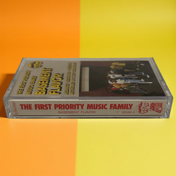 •FIRST PRIORITY MUSIC FAMILY - BASEMENT FLAVOR• ~1988 OG PRESSING~ (CASSETTE TAPE)