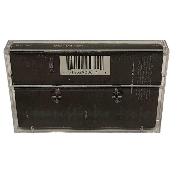 •ERICK SERMON - DOUBLE OR NOTHING• ~1995 OG PRESSINGS~ (CD & CASSETTE TAPE)