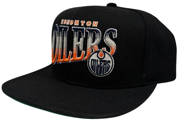 *Edmonton Oilers* ~90’s Retro~ snapback hat by Mitchell & Ness (Rare Retailer Promo Sample)