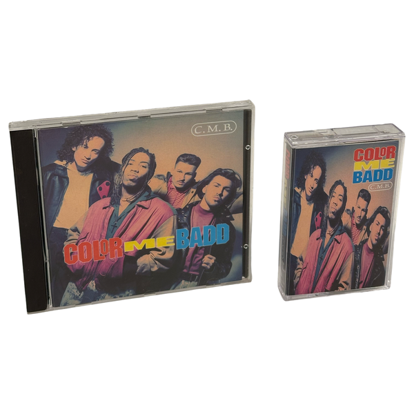 •COLOR ME BADD - C.M.B.• ~1991 OG PRESSINGS~ (CD & CASSETTE TAPE)