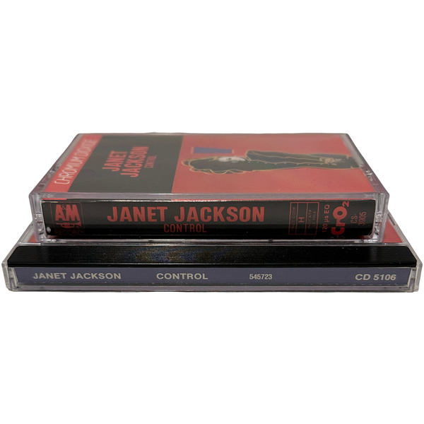 •JANET JACKSON - CONTROL• ~1986 OG CANADIAN PRESSINGS~ (CD & CASSETTE TAPE)