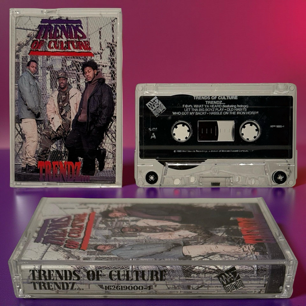 •TRENDZ OF CULTURE - TRENDZ…• ~1993 OG PRESSING~ (CASSETTE TAPE)