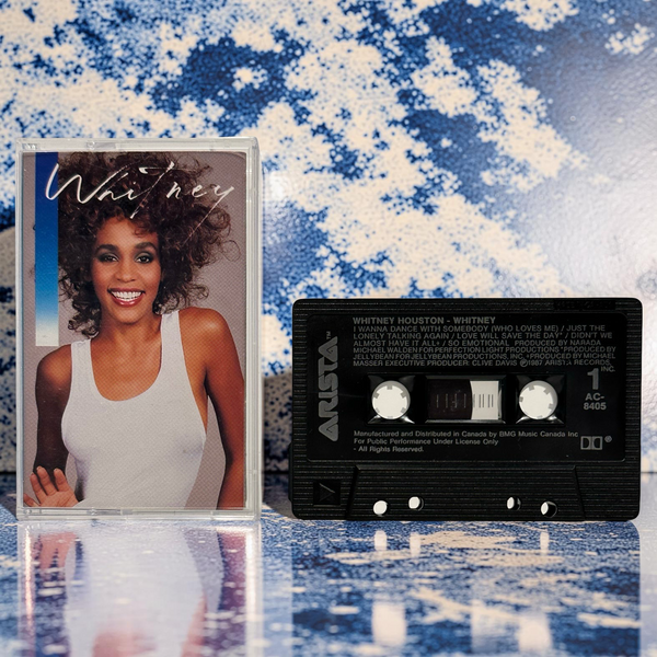 •WHITNEY HOUSTON ~ WHITNEY• ~1987 OG PRESSING~ (CASSETTE TAPE)