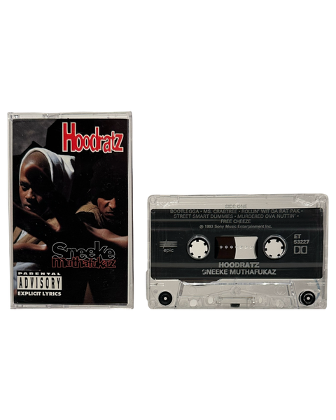 •HOODRATZ - SNEEKE MUTHAFUKAZ• ~1993 OG PRESSINGS~ (PROMO SEALED CD & CASSETTE TAPE)