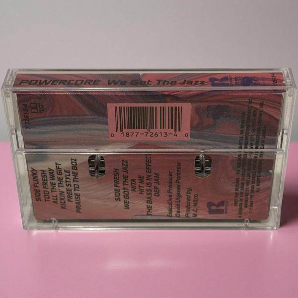•POWERCORE - WE GOT THE JAZZ• ~1989 OG PRESSING~ (HTF CASSETTE TAPE)