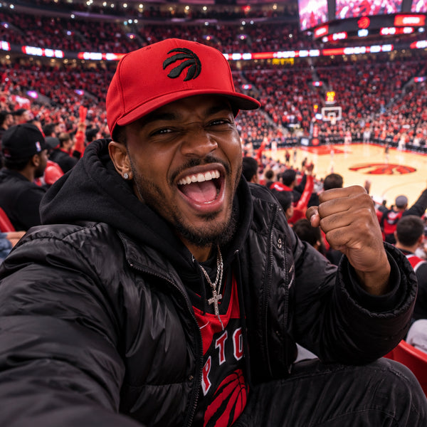 *TORONTO RAPTORS* Snapback hat by Mitchell & Ness (Flex Fit)