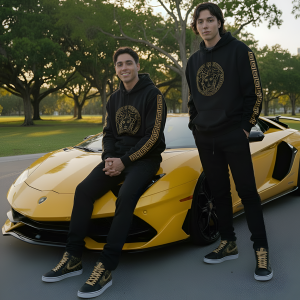 *V3R$@C3* ~Pullover Hoodie~ (Embroidered)