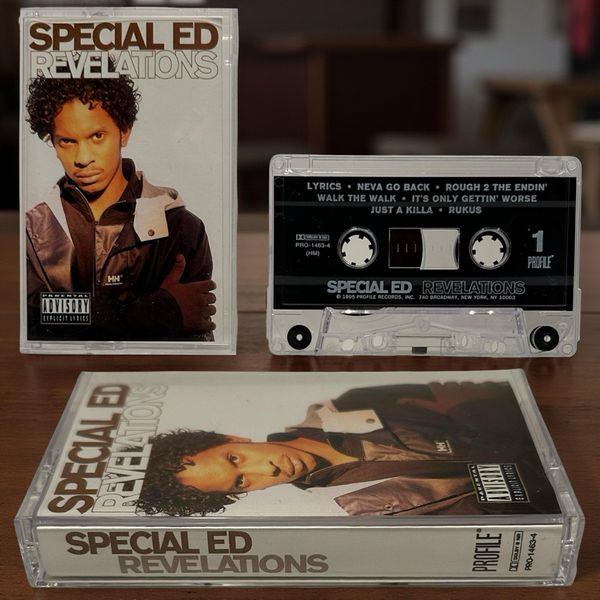 •SPECIAL ED - REVELATIONS• ~1995 OG PRESSING~ (CASSETTE TAPE)